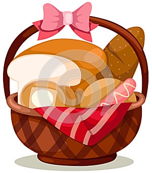 Basket of bread