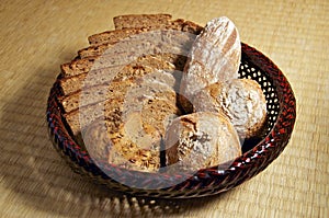 Basket of Bread and Buns photo