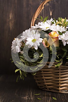 Basket of flowers