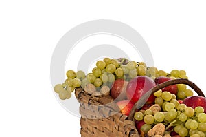 Basket full of fruits