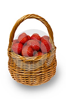Basket full of strawberries