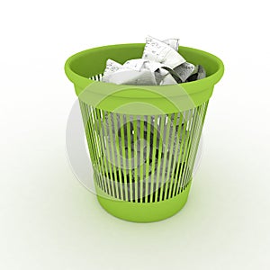 Basket for garbage