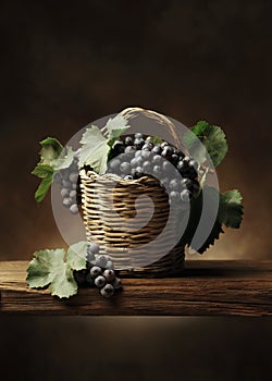 Basket of grape