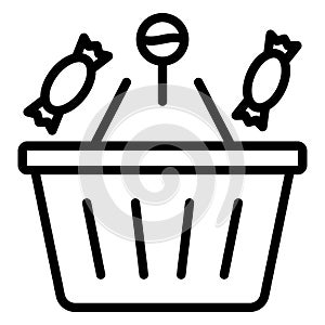 Basket Isolated Vector icon which can easily modify or edit