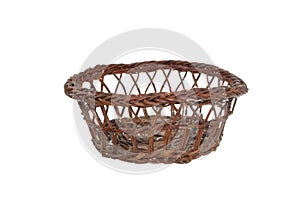 Basket isolated on white background