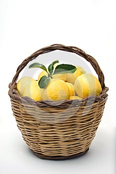 Basket of lemons