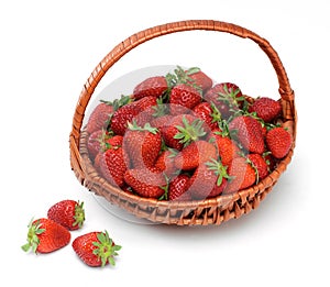 Basket of strawberries