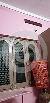 Basket to keep unwashed clothes