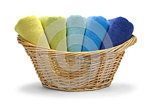 Basket Of Towels