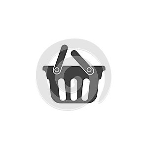 Basket vector icon, Shopping Sign Online