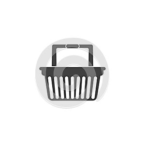 Basket vector icon, Shopping Sign Online