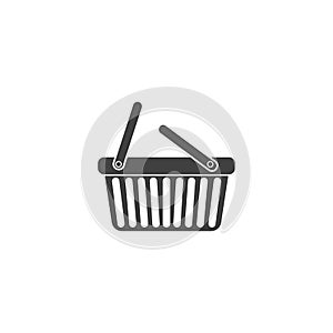 Basket vector icon, Shopping Sign Online