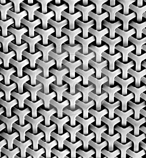 Basket weave pattern