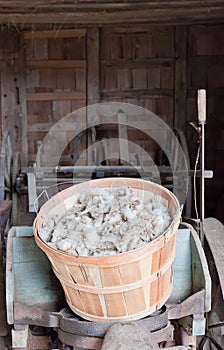 Basket of Wool