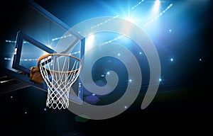 Basketball arena 3d