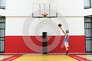 Basketball Arena Athlete Shooting Sport Playing Concept