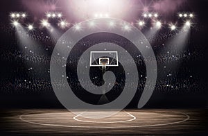 Basketball Arena background