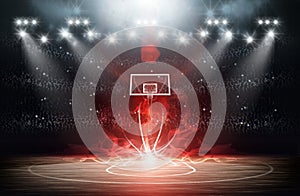 Basketball Arena background