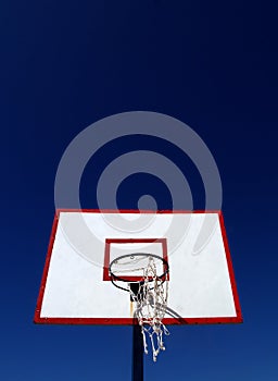 Basketball backboard photo