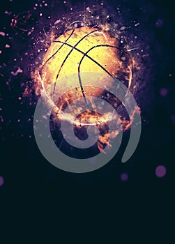 Basketball background