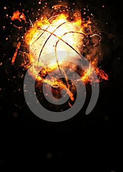 Basketball background