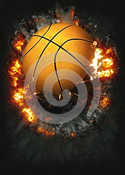 Basketball background