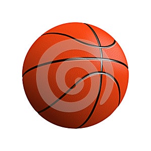 Basketball Ball Vector Illustration Isolated on white