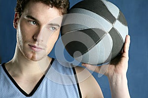 Basketball basket ball real player portrait