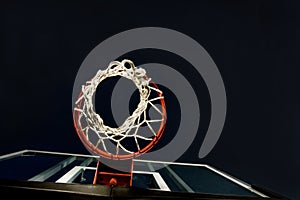 Basketball Basket Below photo