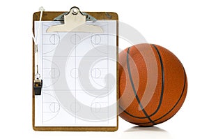 Basketball coach's items