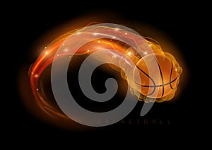 Basketball comet