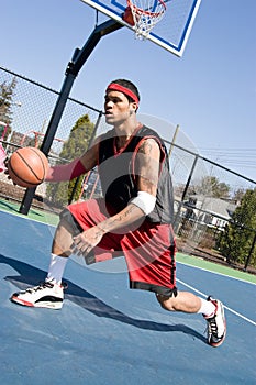 Basketball Crossover Dribble photo