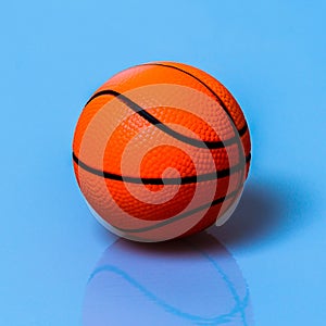 Basketball dummy ball of orange color