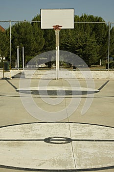Basketball field