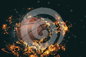 Basketball background photo