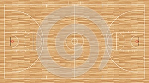 Basketball floor - regulation ncaa men