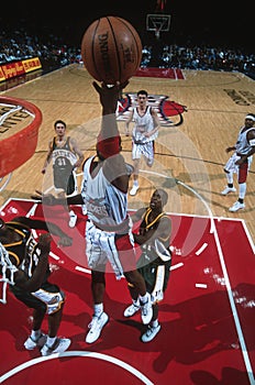 Basketball Game Action.