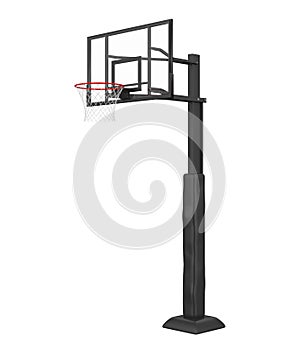 Basketball Hoop Isolated photo