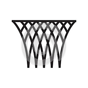 Basketball icon design black