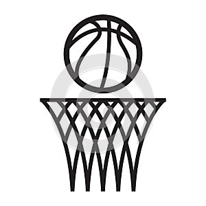 basketball icon design black