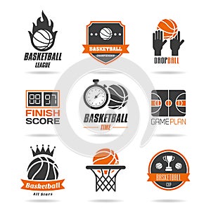 Basketball icon set - 3