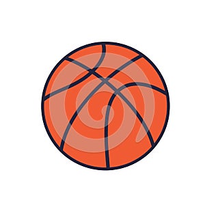 Basketball icon vector illustration