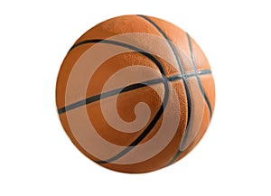 Basketball isolated on a white background