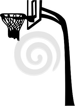 Basketball Net with Backboard photo