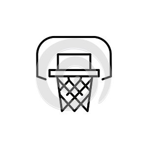 Basketball net icon