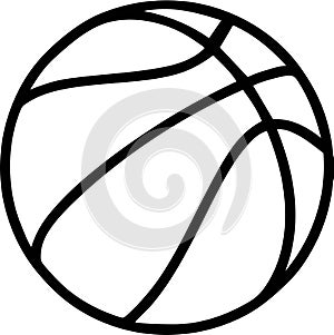 Basketball Outline