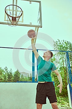 Basketball in the park