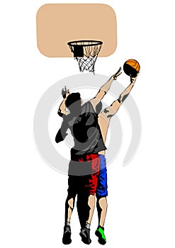 Basketball people two