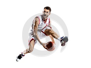 Basketball Player in action