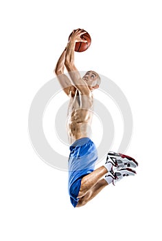 Basketball Player in action